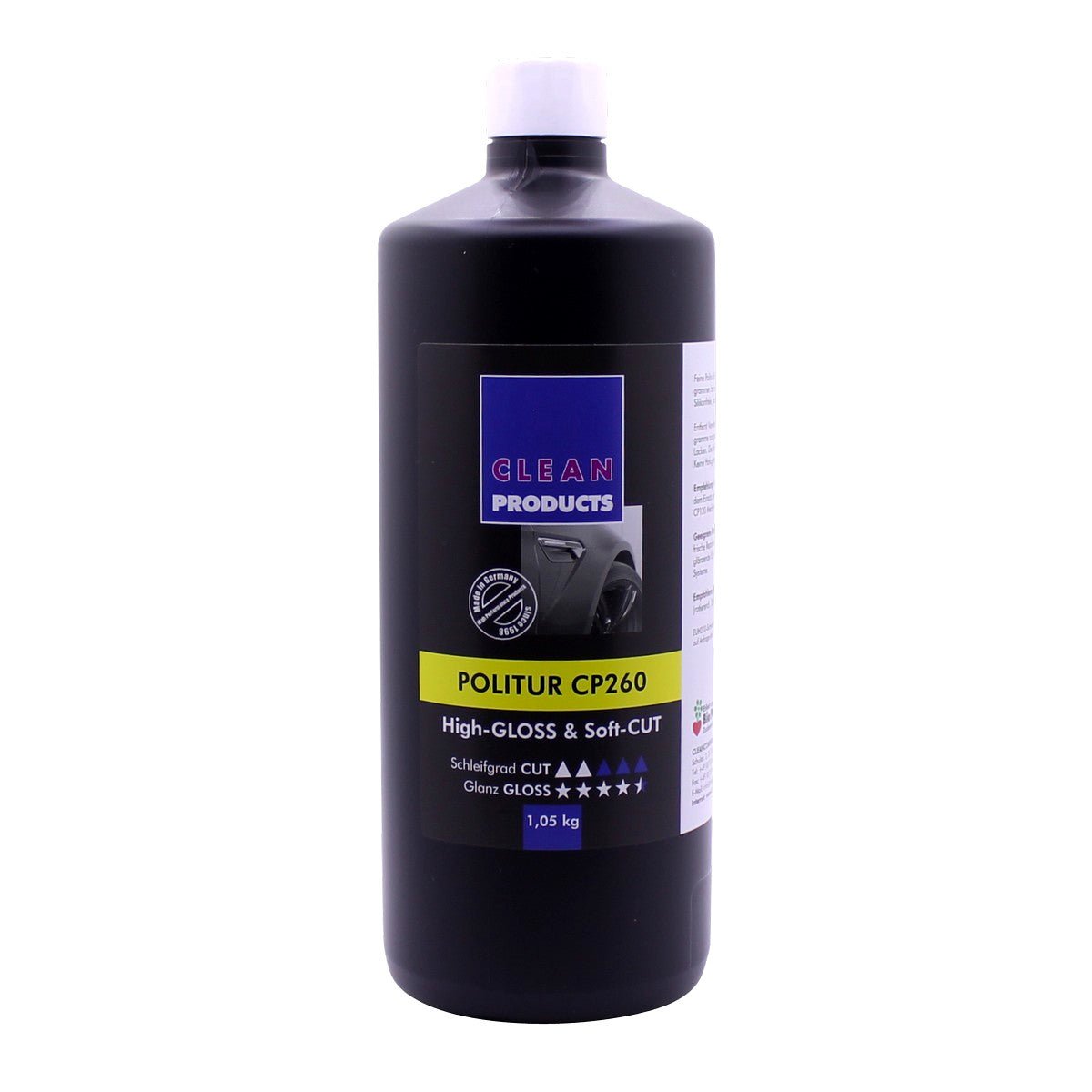 POLITUR CP260 High-GLOSS & Soft-CUT - 1,05 kg - CLEANPRODUCTS