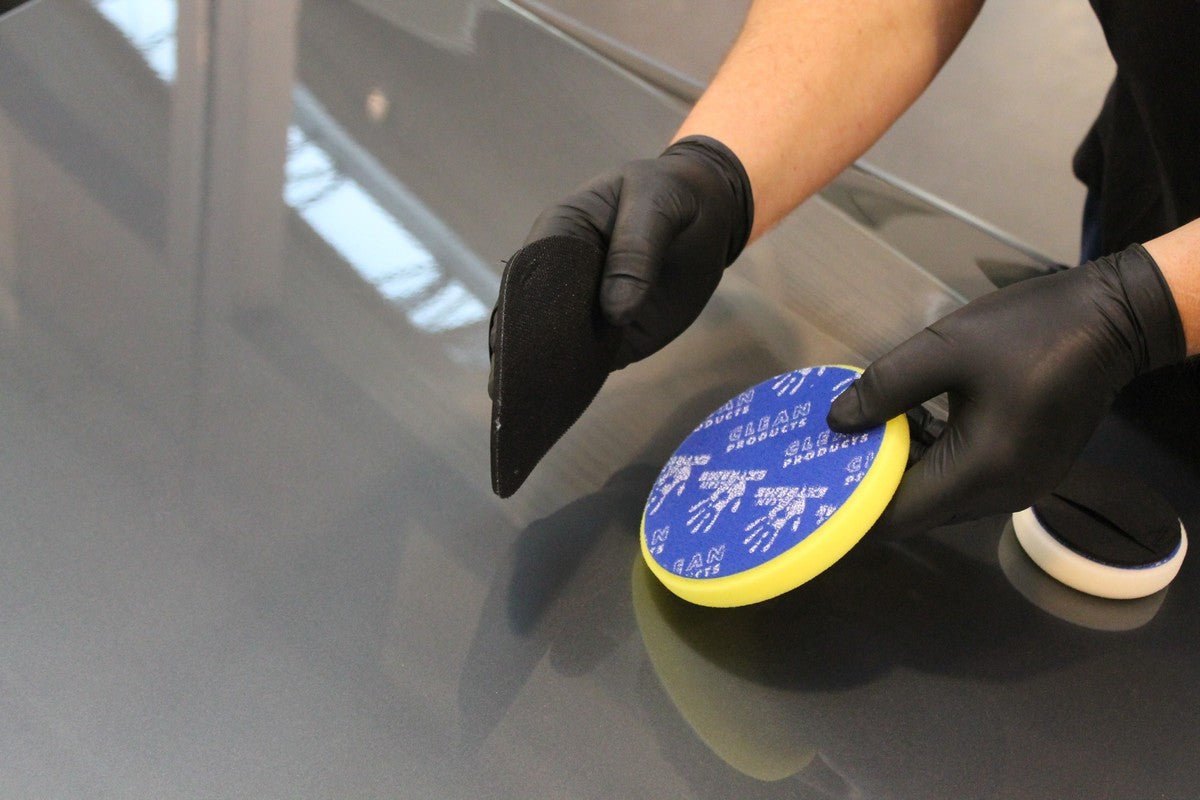 Handstützteller 125 mm Hand-Polierteller elastisch - 1 Stück - CLEANPRODUCTS