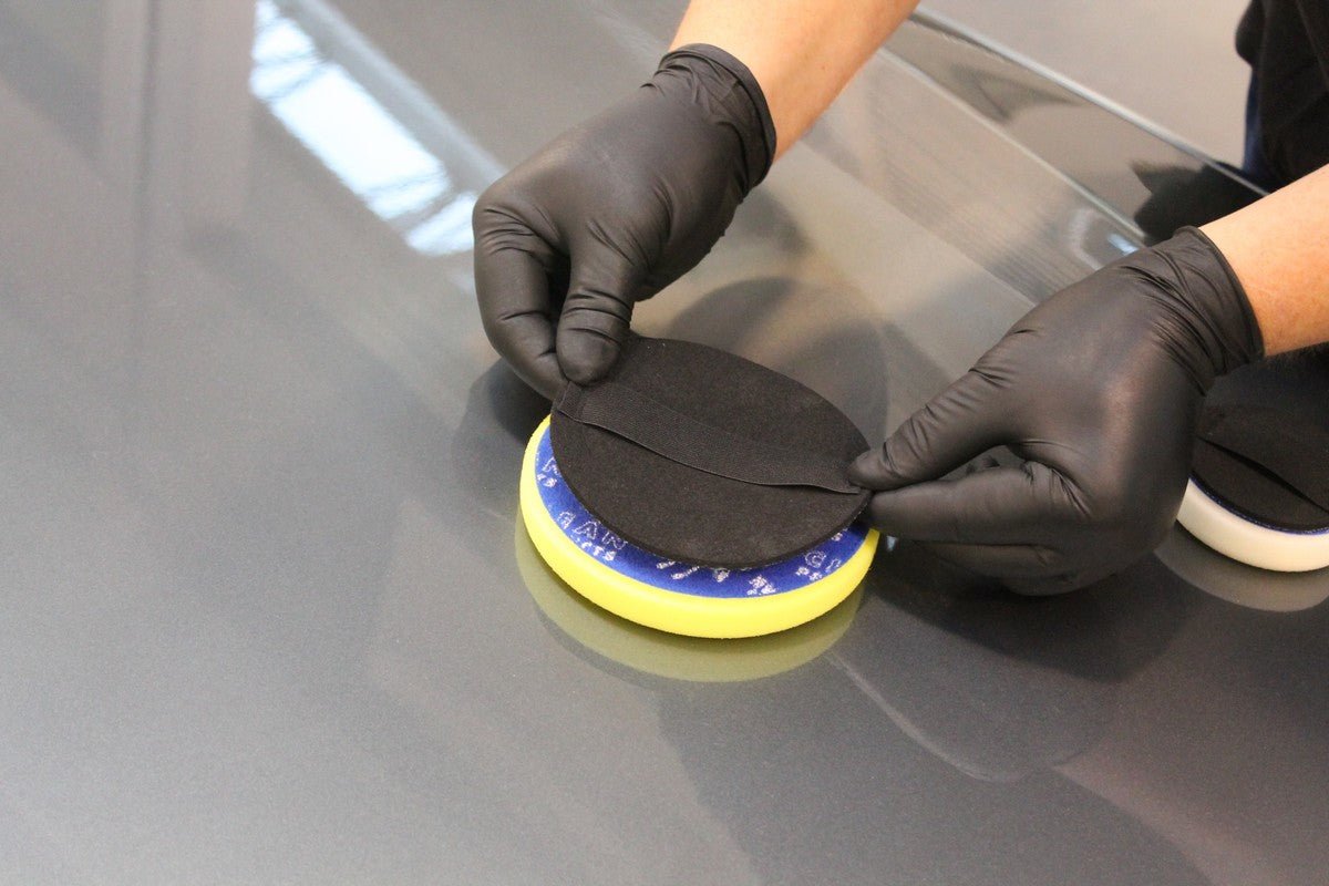 Handstützteller 125 mm Hand-Polierteller elastisch - 1 Stück - CLEANPRODUCTS