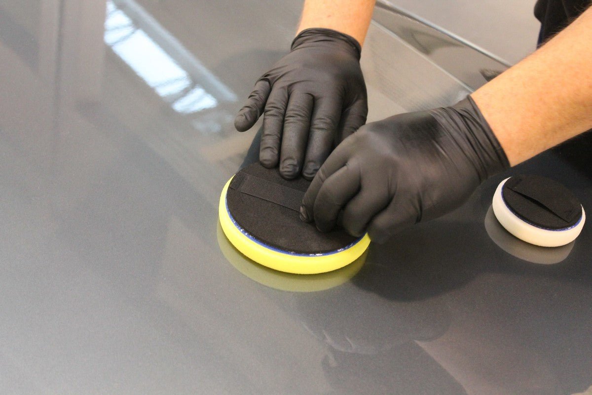 Handstützteller 125 mm Hand-Polierteller elastisch - 1 Stück - CLEANPRODUCTS