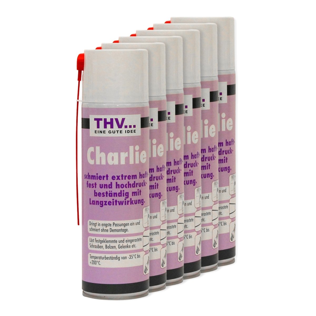 Charlie Hochleistungs-Haftfett - 6 Stück - CLEANPRODUCTS