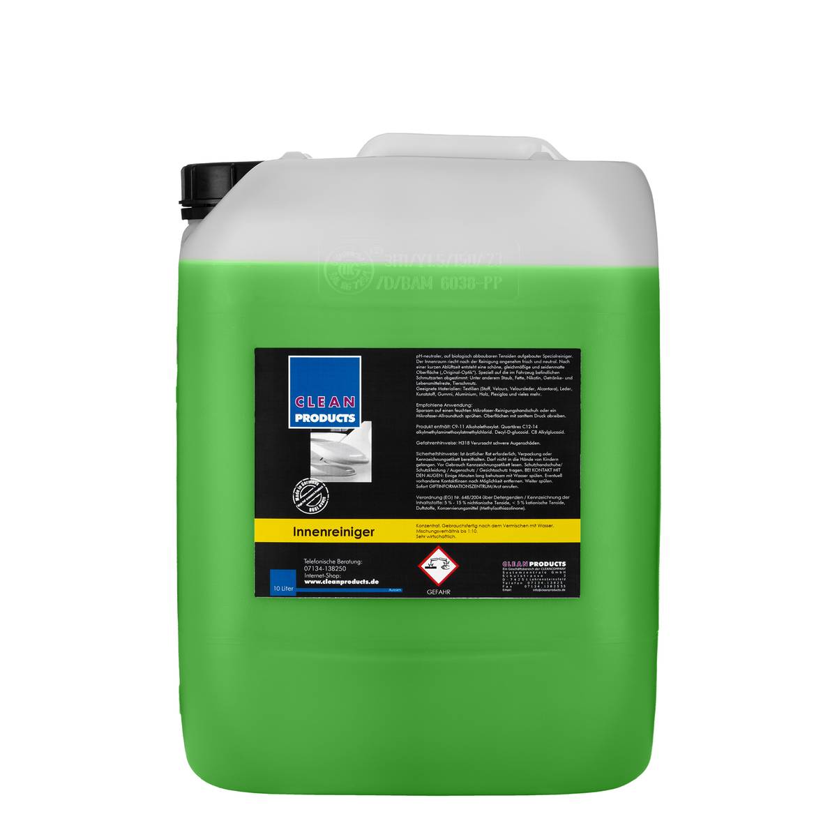 Reinigungsmittel EC 90 für Ultraschallgerät, neutral, Konzentrat, 10 Liter Reinigungsmittel EC 90 für Ultraschallgerät, neutral, Konzentrat, 10 Liter
