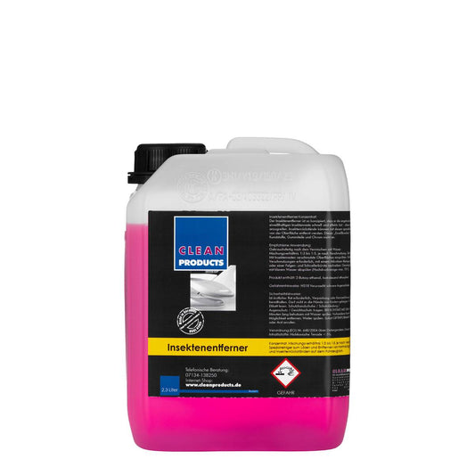 Insektenentferner Konzentrat (Insektenreiniger) - 2,3 Liter - CLEANPRODUCTS