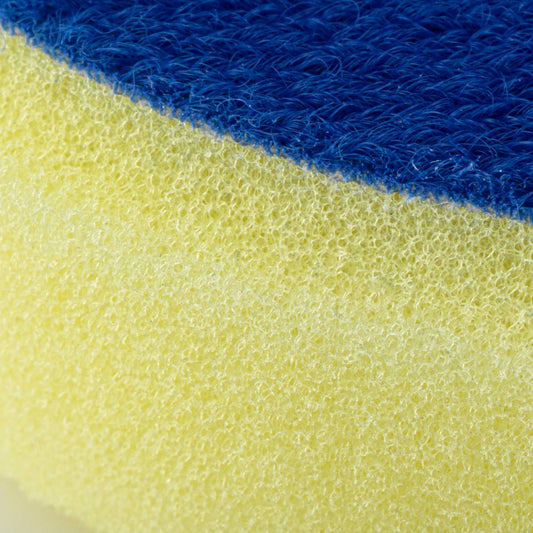 Polierschwamm medium-retikuliert Gelb 80 mm - 10 Stück - CLEANPRODUCTS