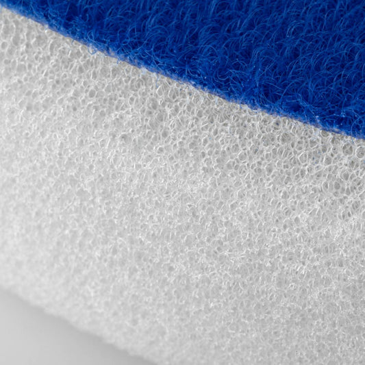 Polierschwamm super-abrasiv-retikuliert Weiß 135 mm - 5 Stück - CLEANPRODUCTS