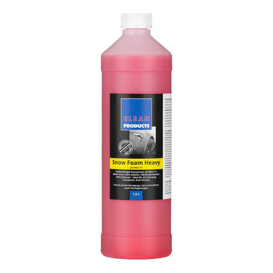 Snow Foam HEAVY - Konzentrat - pH-11 - 1 Liter - CLEANPRODUCTS