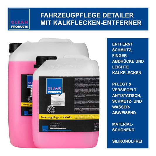 Detailer mit Kalkflecken-Entferner - 2,3 Liter - CLEANPRODUCTS