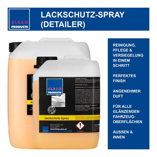 Lackschutz-Spray (Detailer) - 10 Liter - CLEANPRODUCTS