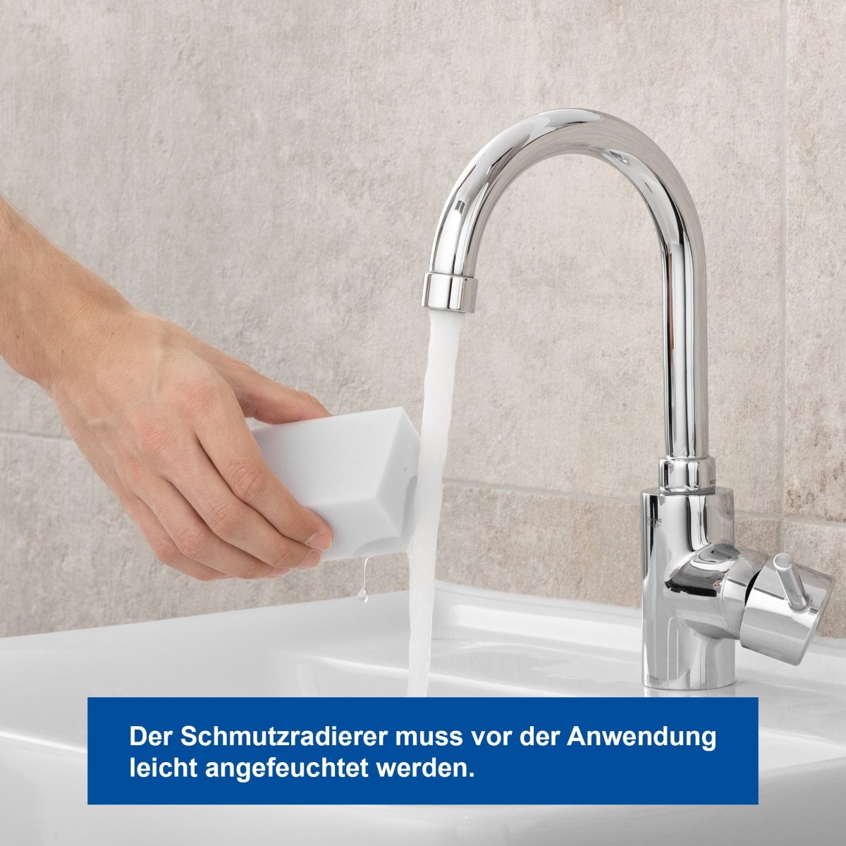 Schmutzradierer („Zauberschwamm“, Radierschwamm) - 5 Stück - CLEANPRODUCTS