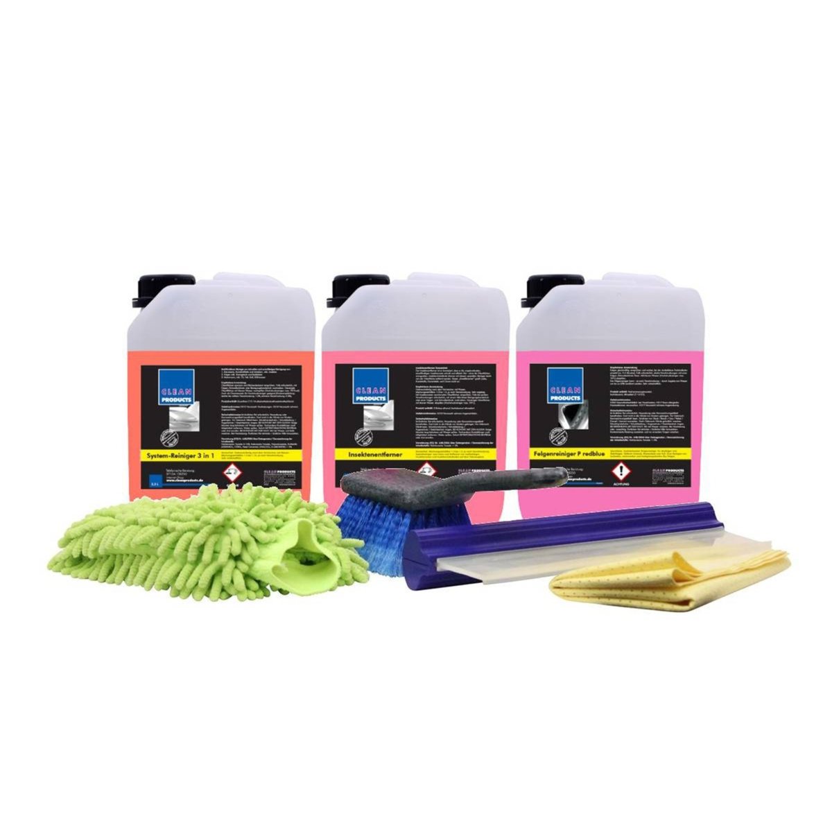 Fahrzeug-Außenreinigung - SET - CLEANPRODUCTS