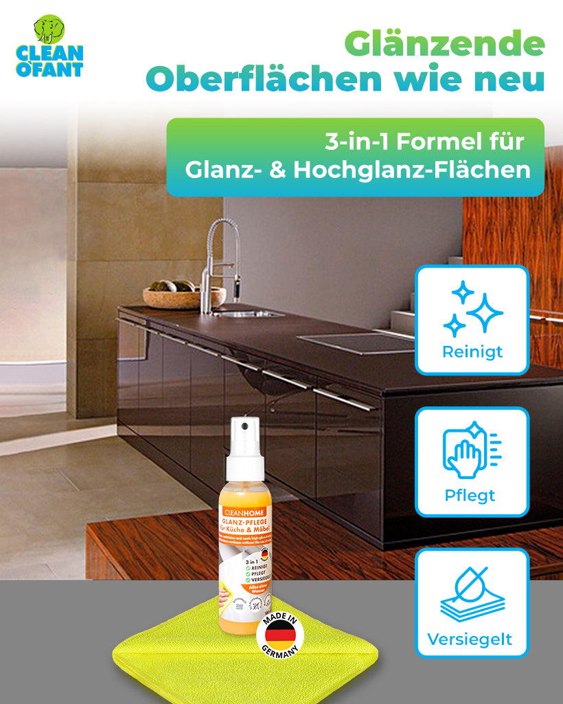 CLEANHOME UniQuick SAUBER+PFLEGE-SET