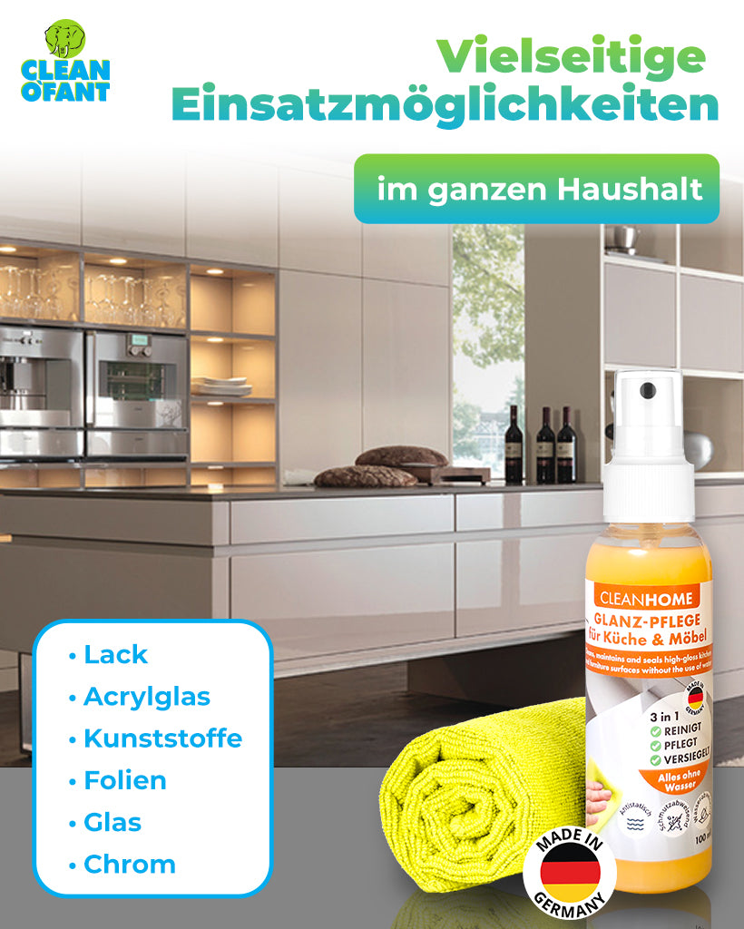 CLEANHOME UniQuick SAUBER+PFLEGE-SET