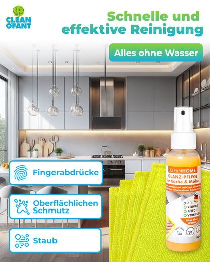 CLEANHOME UniQuick SAUBER+PFLEGE-SET