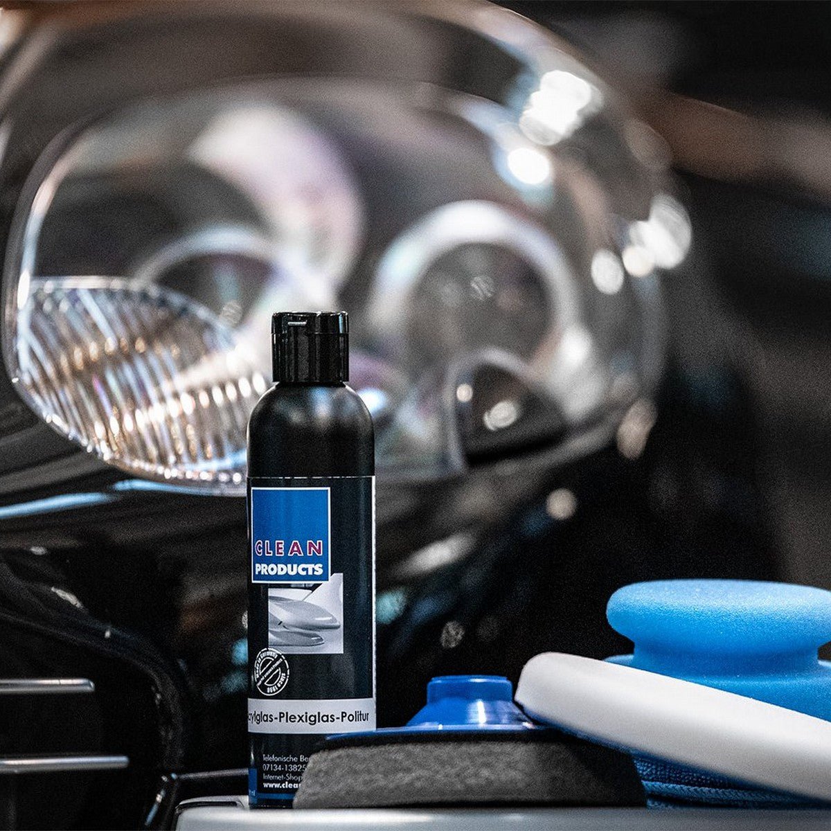 CLEANPRODUCTS Acrylglas - Kunststoff - Politur Set - CLEANPRODUCTS