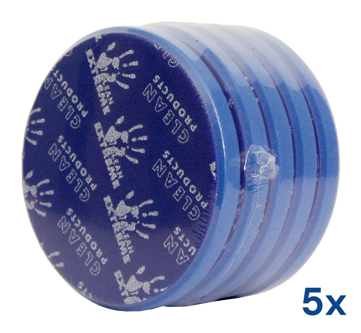 Exzenter-Polierschwamm medium-retikuliert Blau 165 mm - 5 Stück