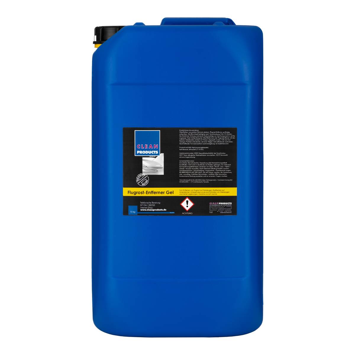 Flugrost-Entferner Gel - Säurefrei - pH-neutral - 15 Liter - CLEANPRODUCTS