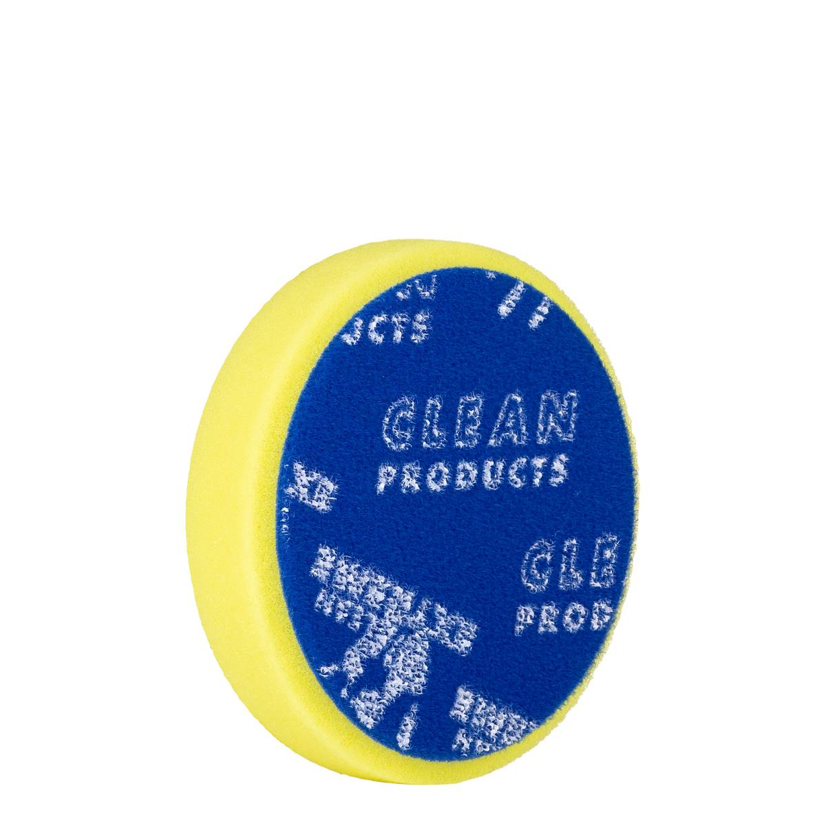 Polierschwamm medium-retikuliert Gelb 80 mm - 10 Stück - CLEANPRODUCTS