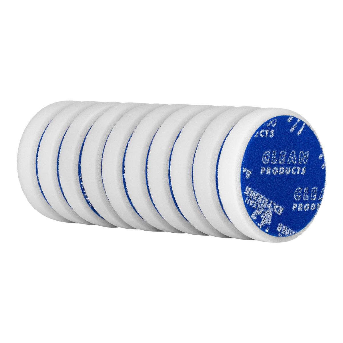 Polierschwamm super-abrasiv-retikuliert Weiß 80 mm - 10 Stück - CLEANPRODUCTS
