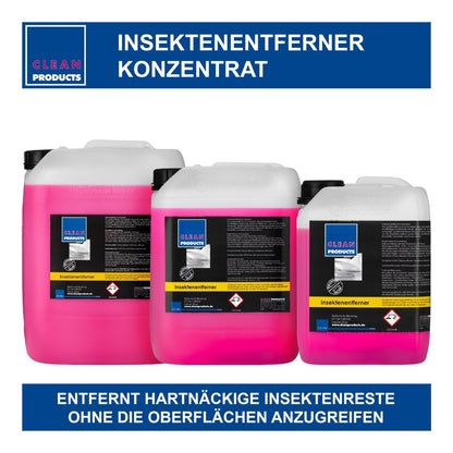 Insektenentferner Konzentrat (Insektenreiniger) - 4,8 Liter - CLEANPRODUCTS