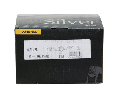 MIRKA Q. Silver P 180 Ø 150 mm 15-Loch - CLEANPRODUCTS