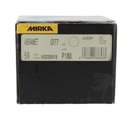 MIRKA Abranet P 180 - 77 mm - 50 Stück - CLEANPRODUCTS