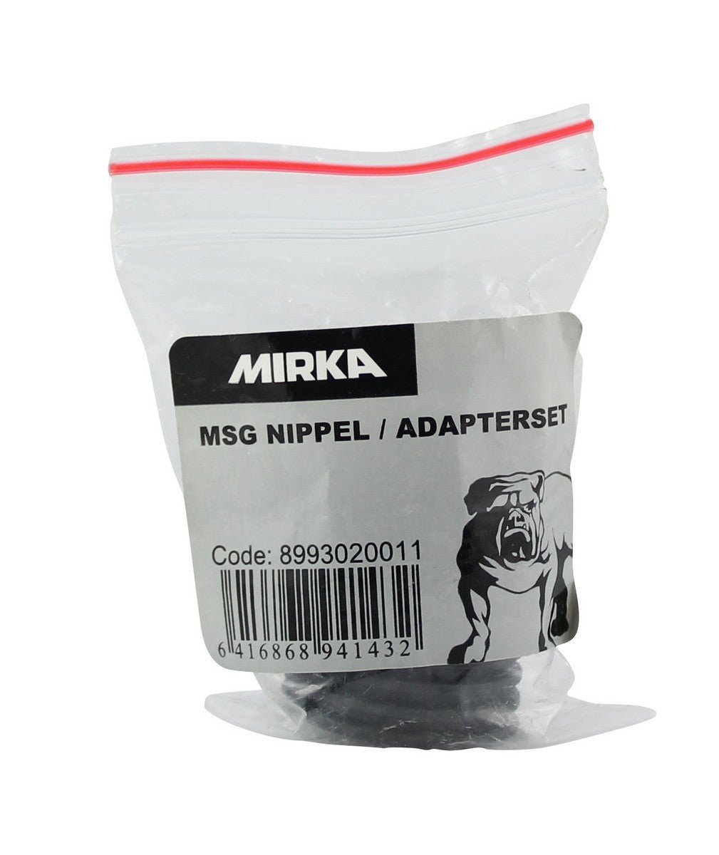 MIRKA MSG NIPPEL / ADAPTERSET - CLEANPRODUCTS