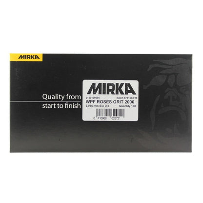 MIRKA Wasserfest-Latex WPF ROSES P 2000 Ø 33/36 mm 100 Stück - CLEANPRODUCTS