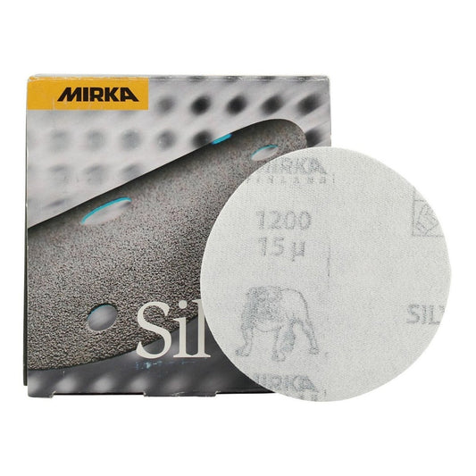 MIRKA Q. Silver - P 1200 - 77 mm - 50 Stück - CLEANPRODUCTS